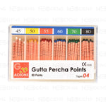 Gutta Percha ACEONEDENT .04 Taper Nr.45 - 80 a60 - Neo Dens