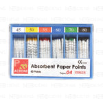 Paper Points ACEONEDENT .04 Taper Nr.45 - 80 a60 - Neo Dens