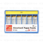 Paper Points ACEONEDENT .04 Taper Nr.50 a60 - Neo Dens