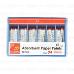 Paper Points ACEONEDENT .04 Taper Nr.55 a60 - Neo Dens