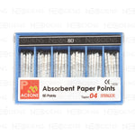 Paper Points ACEONEDENT .04 Taper Nr.80 a60 - Neo Dens